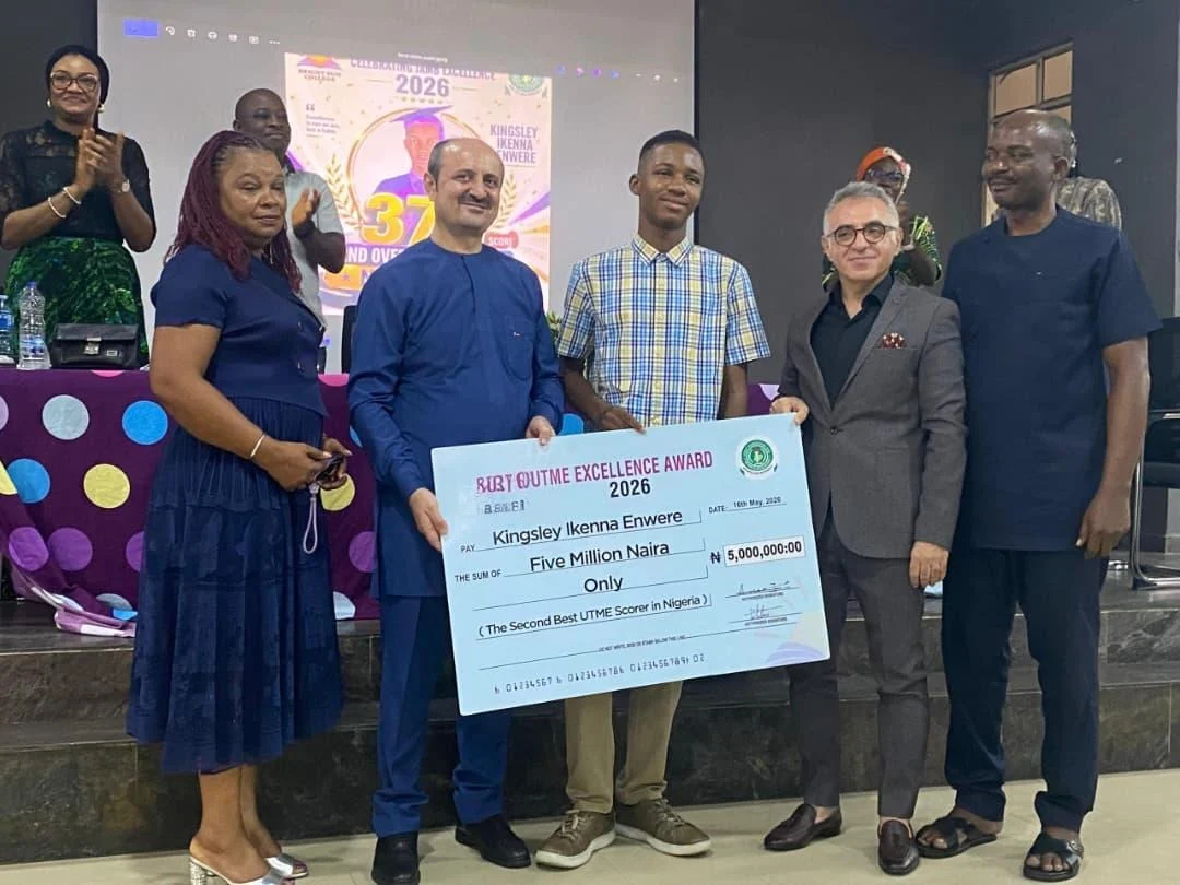 NTIC student honoured for 370 UTME score academic excellence